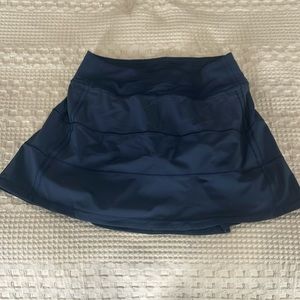 Lululemon Pace Rival Mid rise skirt NAVY